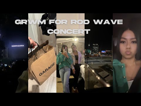 grwm for the rod wave concert in atl (shopping, eyebrows, etc.)