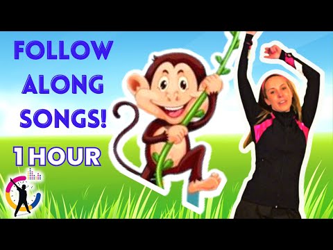 Follow-Along Songs for Kids [ONE HOUR]