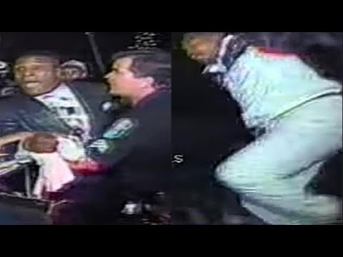 🚗  "Boxing Blooper"  Larry Holmes jumps from the Car over Trevor Berbick! 🚗