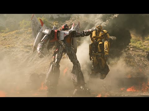 범블비 vs 블리츠윙 싸움 장면 | 범블비 (Bumblebee, 2018) [4K]