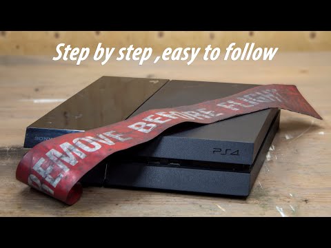 PlayStation 4 cleaning tutorial - fix your loud fan.