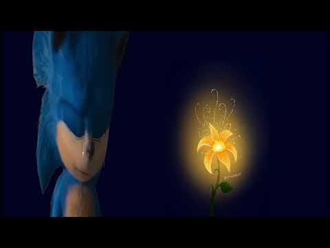 flor que da fulgor (sonic movie cover ia)