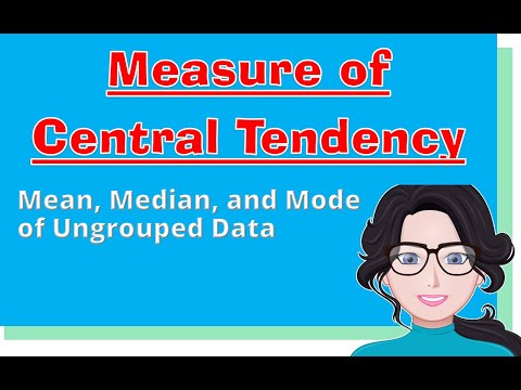 Measures of Central Tendency for Ungrouped Data | Grade 7 Mathematics