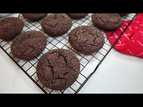 Chocolate Sugar Cookies | Soft Dutch Cocoa Cookies Recipe