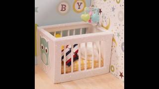 It's Cute - DIY Miniature Baby Cot Bed ! #creativeplaytime  #diy #diycrafts  #miniature