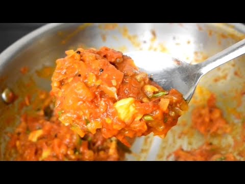 வெங்காயம் தக்காளி தொக்கு| Onion Tomato Thokku #shots