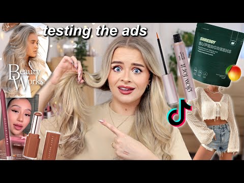 TESTING THE ADS - *Viral* Tiktok products, my honest thoughts