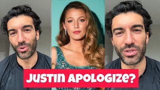 Justin Baldoni Addresses Blake Lively’s Allegations with Public Apology