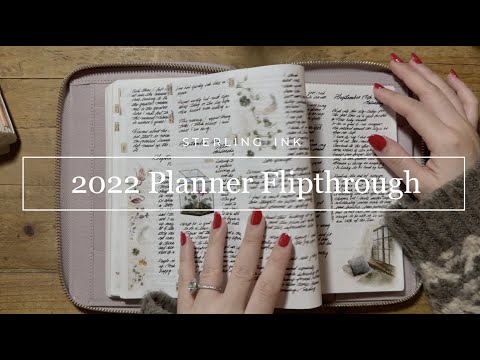 2022 Planner Flipthrough