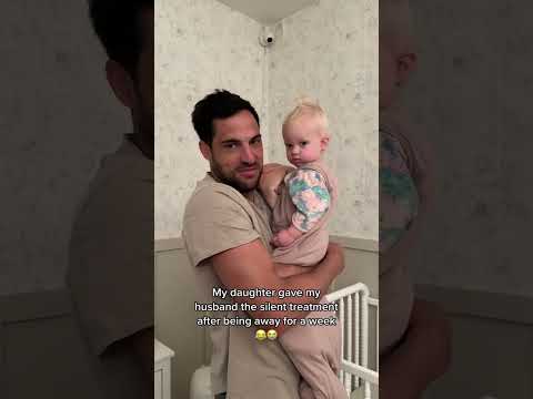 My HUSBAND Can't Get My Baby's Attention and It's SO FUNNY!