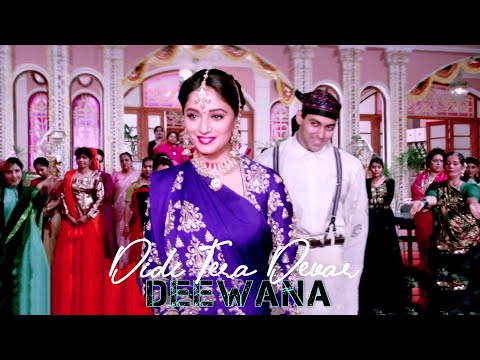 Didi Tera Devar Deewana 4K Video Song | Hum Aapke Hain Koun | Salman Khan, Madhuri Dixit | Lata Mang