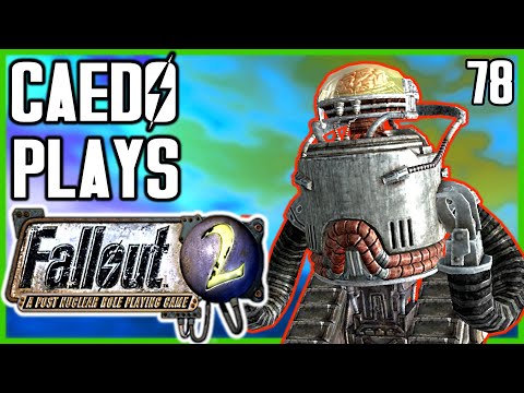 SKYNET & Dogmeat JOIN THE TEAM (Unarmed Playthrough) - Caedo Plays Fallout 2 #78