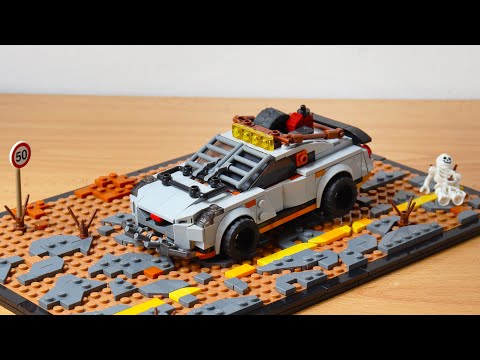 LEGO Zombie Apocalypse NISSAN GT-R MOC