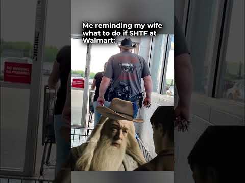 You never know what can go down at Wally World...