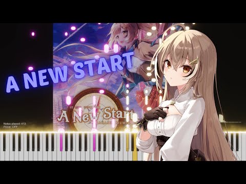 「A New Start」Nanashi Mumei Original Song - Hololive Piano Cover【ホロライブEN】ピアノ