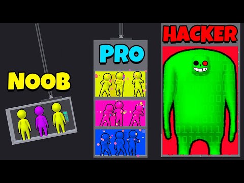 NOOB vs PRO vs HACKER - Elevator Sort