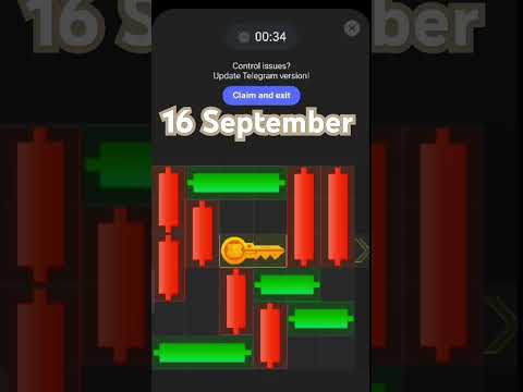 16 September Mini game solved || Hamster Kombat Mini game#shorts #minigames #hamsterkombat