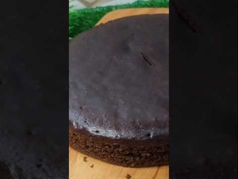 Basic Spongy Chocolate Cake #chocolatecake #cake  #cakewithoutoven #shorts #trending #youtubeshorts