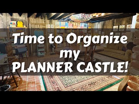 Time To Organize my PLANNER CASTLE!