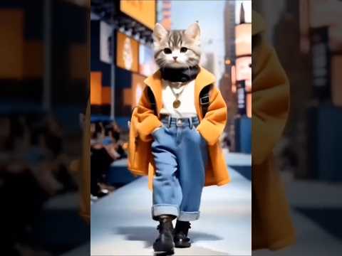 Cat's Fashion show 😳🤣 Cat's Funniest Moments, Amazing Cat Tricks , Cat's Reaction to, Cat's