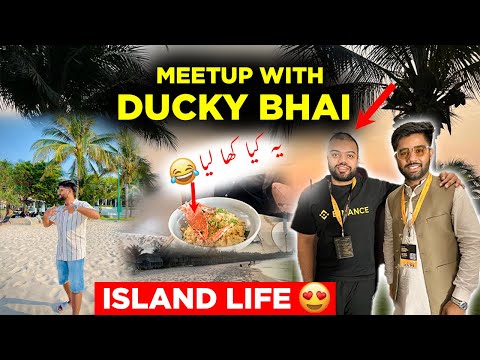 Ducky Bhai se Mulakat. huwi | A Day Routine at Phu Quoc Island Vietnam | Kashif Majeed Vlogs