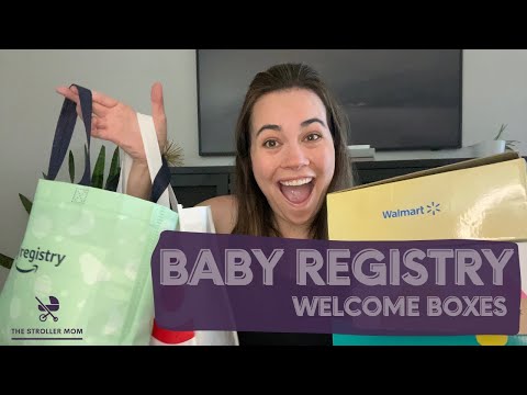 Baby Registry Boxes 2025 | Who has the best box? | Babylist, Amazon, Target, and Walmart