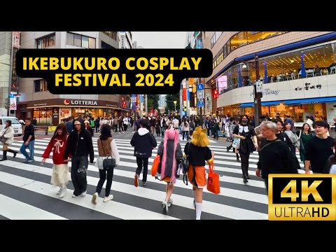 TOKYO, JAPAN 🇯🇵 [4K] IKEBUKURO — Halloween Cosplay Festival 2024