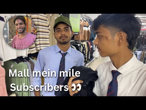 Aaj mall mein popat ho Gaya 😥 | Vishal Mega Mart mall in Bijnor | mile kuch subscriber | SS Vlogs