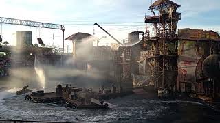 The Waterworld show at Universal