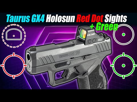 4 Best Taurus GX4 Holosun Red & Green Dot Sights