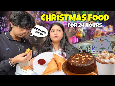 I only ate CHRISTMAS FOOD for 24 hours😋