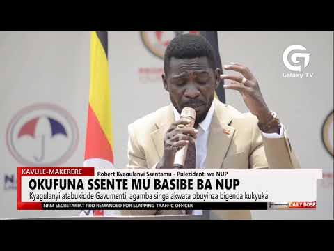 Bobi Wine Denies Having Dialogue with Gov't, Using Political Prisoners to get funding | Daily Dose