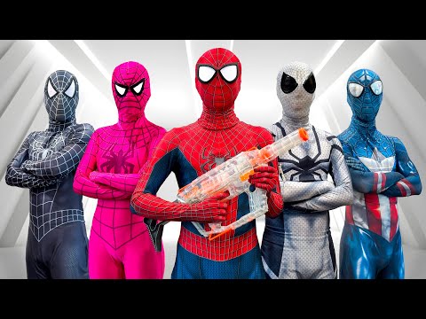 5 SPIDER-MAN Bros In Real Life ( ALL Funny Action Story ) By Life Hero