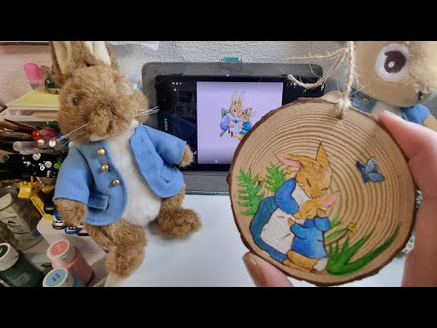 Make a Peter Rabbit Christmas Decoration with Me