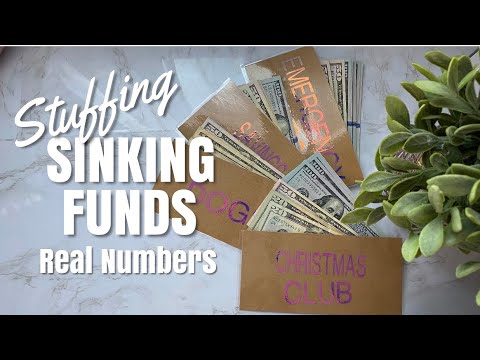 Stuffing SINKING FUNDS From Side Income | Cash Envelopes | Dave Ramsey Inspired