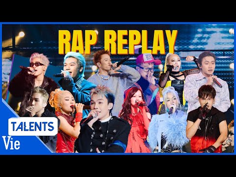 Đắm chìm trong top bản rap đỉnh, cực dính tại Rap Việt 2024, chỉ muốn replay mãi thôi