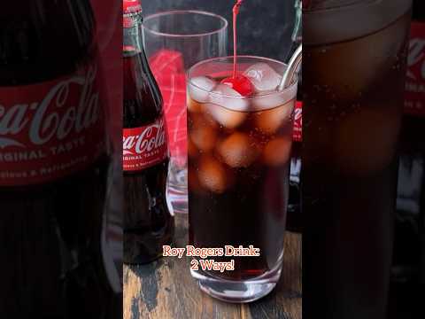 Roy Rogers Drink Recipe (Cola Mocktail) #coke #mocktail