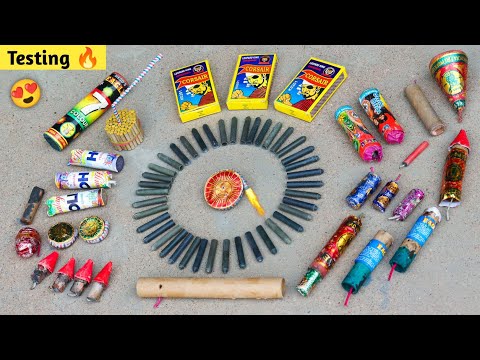 New Diwali Crackers Testing | Different types of fireworks | Patakhe 2023