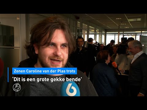 Zonen van Caroline van der Plas supertrots op hun moeder | Hart van Nederland