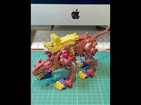 Monster Hunter 怨虎龍 build Part-1 【stop motion、定格動畫】