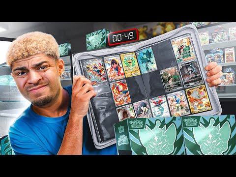 Trying to Complete Latest Pokemon Set in 8 Hours (Community Day Pokemon Challenge)