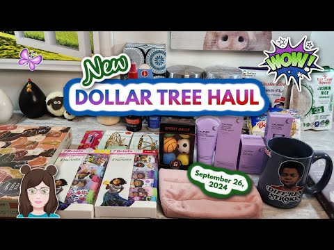 DOLLAR TREE HAUL! Awesome New Finds!! Everything was $1.25! September 26, 2024