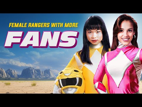 Power Rangers Women with the most fans in the world