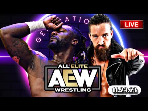 Generation Of Wrestling Podcast: AEW DYNAMITE 11/29/23 Review - Live Stream Reaction! 🔥🚨