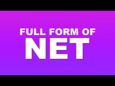 Full Form of NET | What is NET Full Form | NET Abbreviation