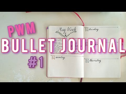 BULLET JOURNAL PWM #1 | PLAN WITH ME | Sam Granger