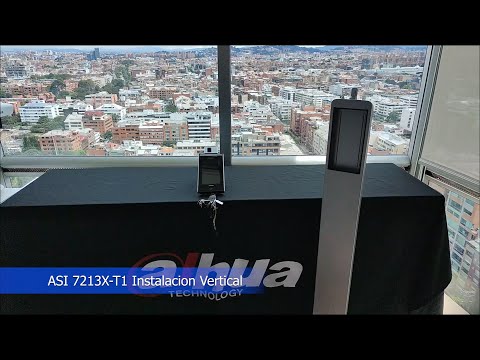 Instalación y configuración de control de acceso con medición de temperatura corporal