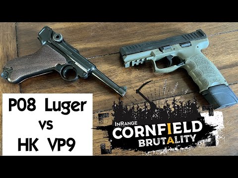 P08 Luger vs HK VP9 - Cornfield Brutality 2022