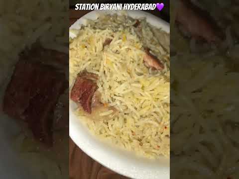 Station Biryani Hyderabad 🍗🖤| #biryani #hyderabad #shorts