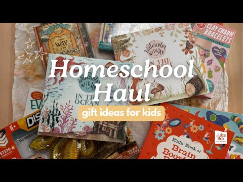 UNBOXING EDUCATIONAL GIFTS | BOUNDLESS HOMESCHOOL